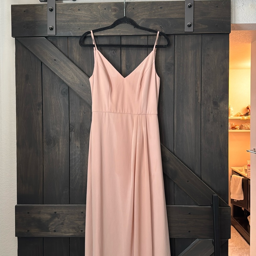 David’s bridal bridesmaid dress